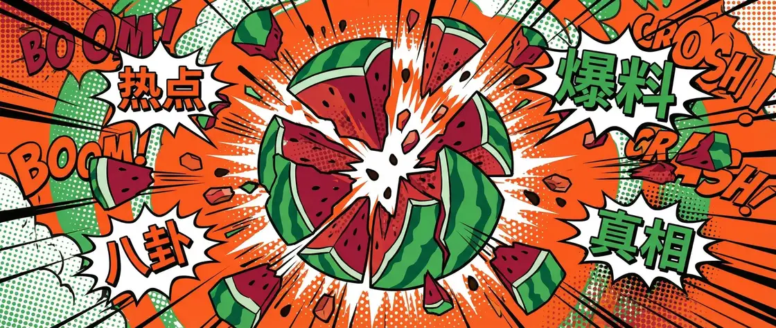 《今日吃瓜》今日吃瓜最新更新_全网独家今日吃瓜大全 今日头瓜爆炸漫画横幅
